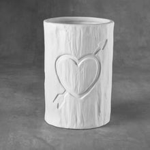 Load image into Gallery viewer, Tree Carved Heart Vessel
