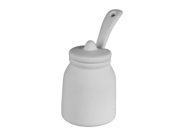 Condiment Jar with Spoon