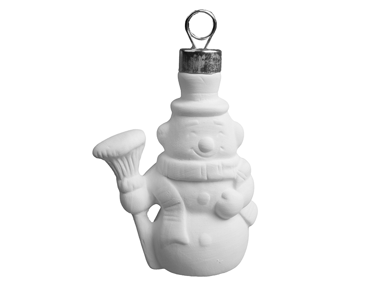 Frigid Snowman Ornament