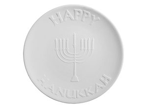 Happy Hanukkah Plate