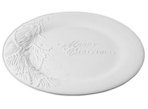 Christmas Tree Platter - 13 in.