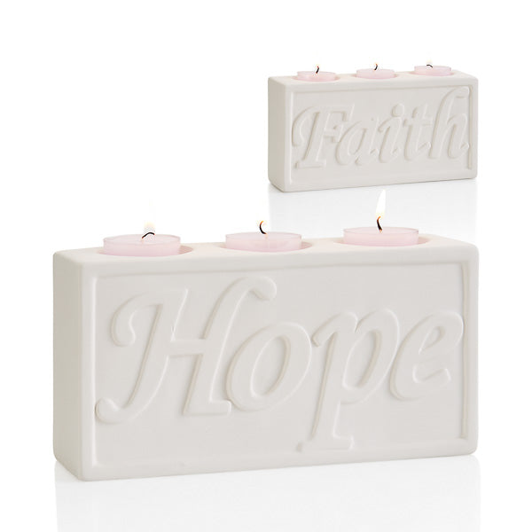 Faith/Hope Votive Holder