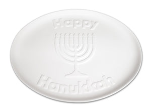 Happy Hanukkah Platter - 12 in.