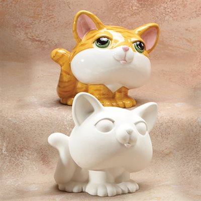 Kitten Noggin Bank