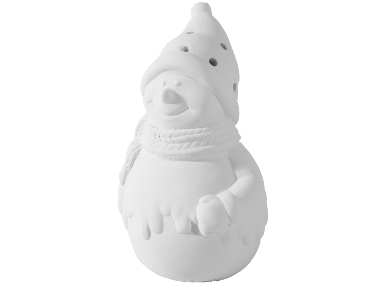 Lighted Frosty - 6.25 in tall
