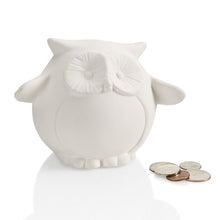Load image into Gallery viewer, Pudgy Owl Bank
