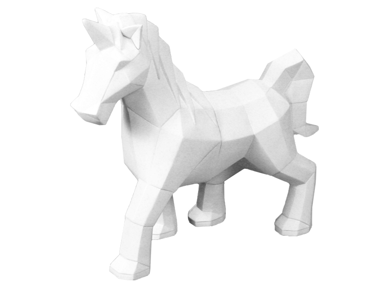 Faceted Unicorn