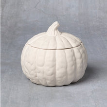 Load image into Gallery viewer, Farmhouse Pumpkin Box - 6.02&quot; x 6.02&quot; x 6.50&quot;
