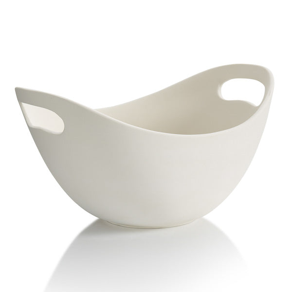 Serving Bowl with Handles - 11Hx7Wx5.5H
