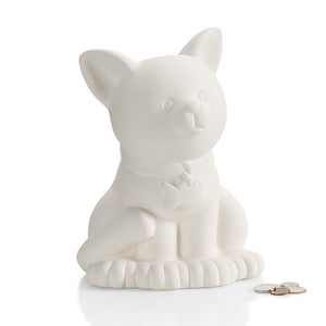 Cat Biggy Bank - 6.25W x 9.25H