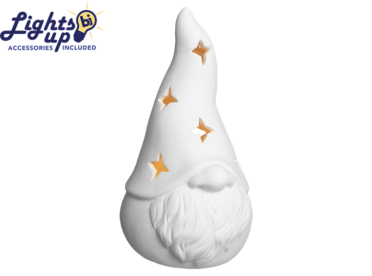 Lighted Contemporary Gnome
