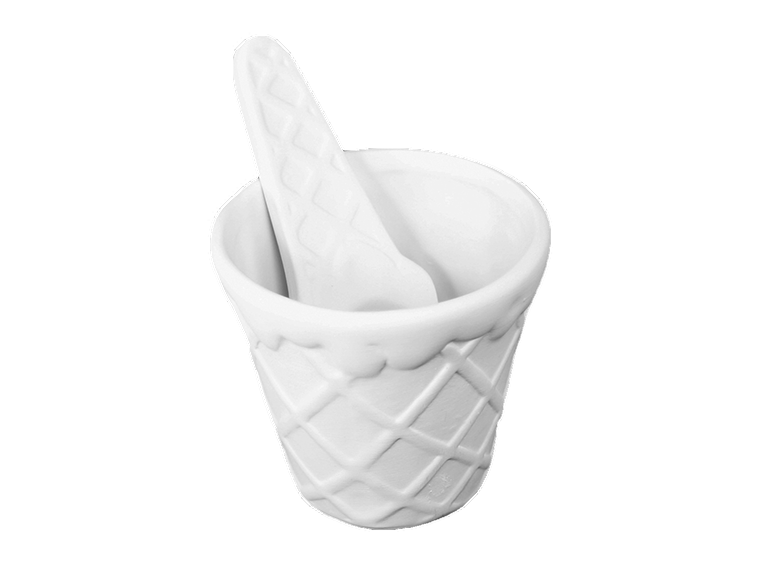 Ice Cream Bowl with Spoon
