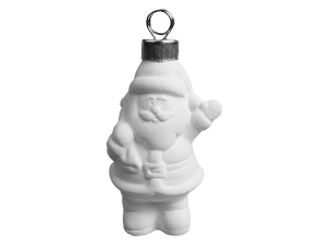 Jolly Santa Ornament