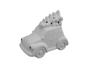 Lighted Christmas Station Wagon
