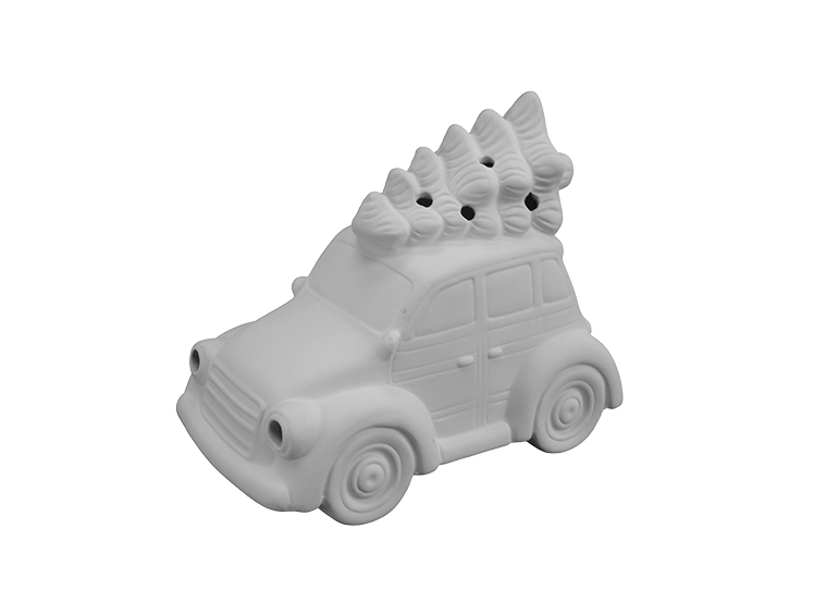 Lighted Christmas Station Wagon