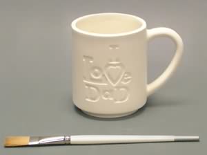 I Love Dad Mug
