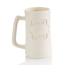 Load image into Gallery viewer, Man Cave Mug - 6H x 3.5D - 20 oz
