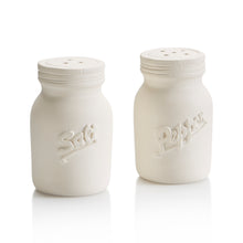 Load image into Gallery viewer, Mason Jar Salt &amp; Pepper Set
