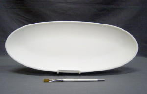 Oval French Bread Plate