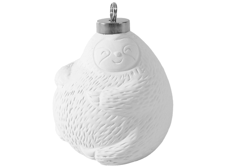 Plump Sloth Ornament