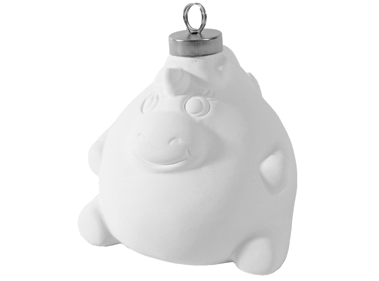 Plump Unicorn Ornament