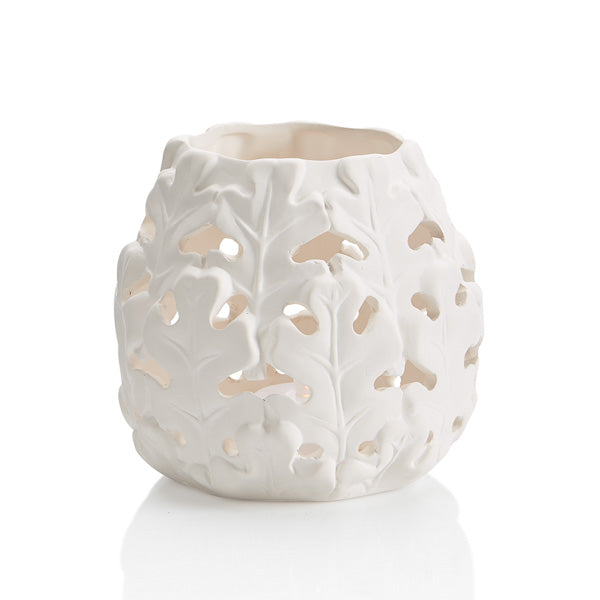 Rounded Oak Leaf Lantern