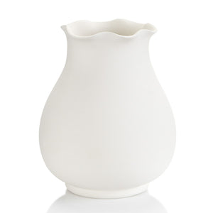Scalloped Vase