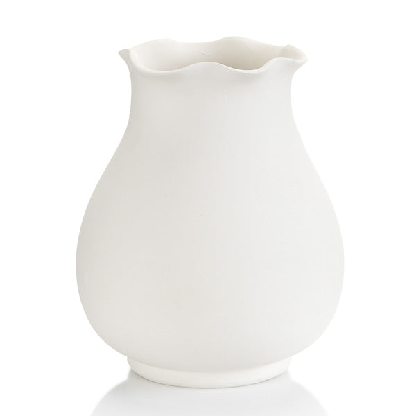 Scalloped Vase