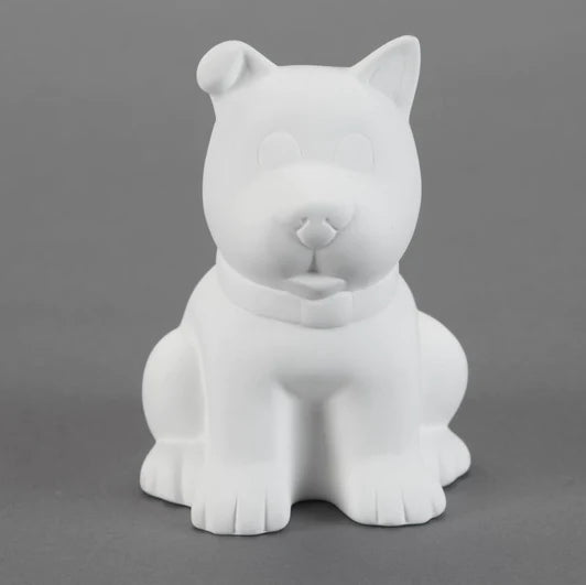Sitting Puppy Bank