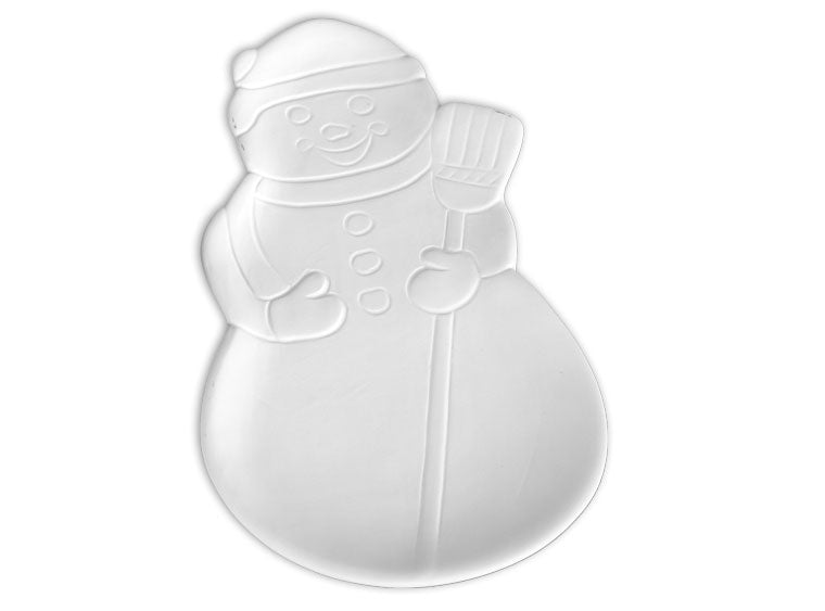 Snowman Dish