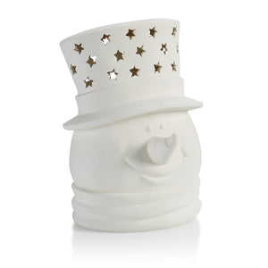 Snowman Head Light Up 8.5H