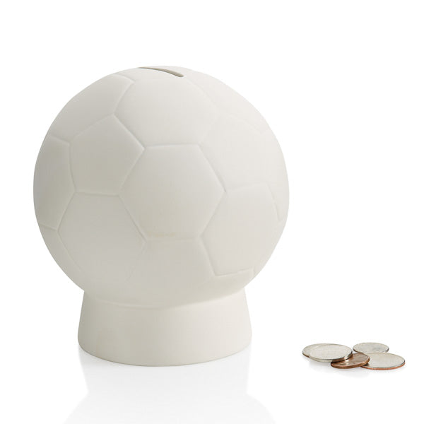 Soccer Ball Bank - 4.5W x 5.5H