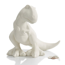 Load image into Gallery viewer, T-Rex Biggy Bank - 9.25H x 10.5W

