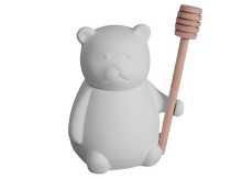 Load image into Gallery viewer, Teddy Bear Honey Pot
