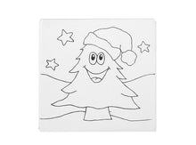 Load image into Gallery viewer, Tree with Santa Hat Party Tile
